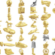 Silver: the current Monopoly token lineup. Gold: new tokens up for a chance at board game fame.